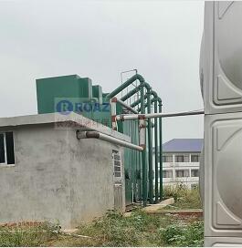 另一套100噸/時一體化凈水設備在某企業的生產生活用水中投入使用！